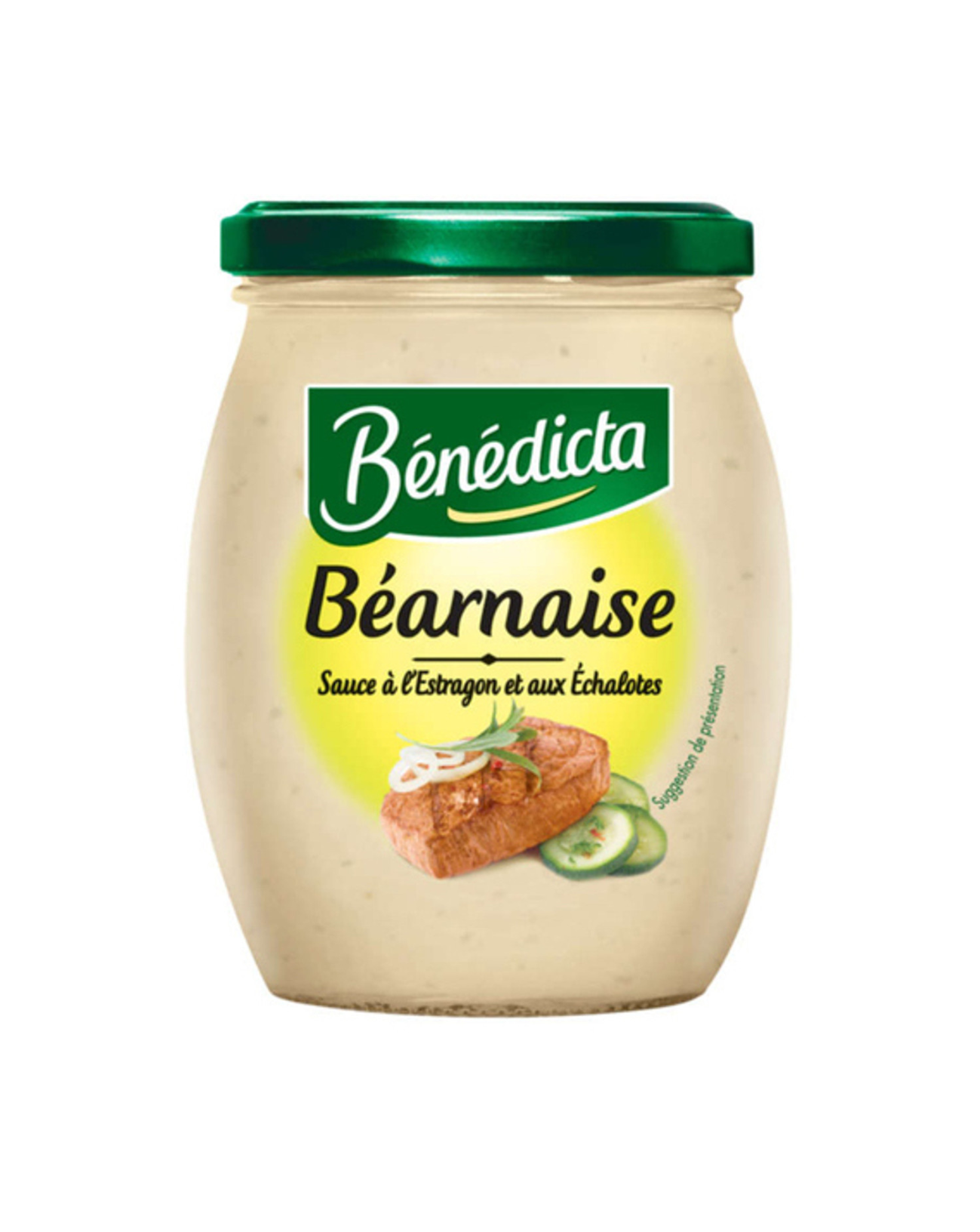 Benedicta bearnaise Sauce jar with green top